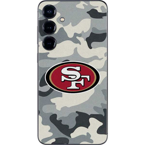 NFL San Francisco 49ers Camo Galaxy S24 Plus Skin