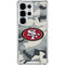 NFL San Francisco 49ers Camo Galaxy S25 Ultra Clear Case