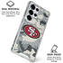 NFL San Francisco 49ers Camo Galaxy S25 Ultra Clear Case