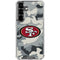 NFL San Francisco 49ers Camo Galaxy S26 Clear Case