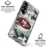 NFL San Francisco 49ers Camo Galaxy S26 Clear Case