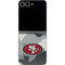 NFL San Francisco 49ers Camo Galaxy Z Flip6 Skin
