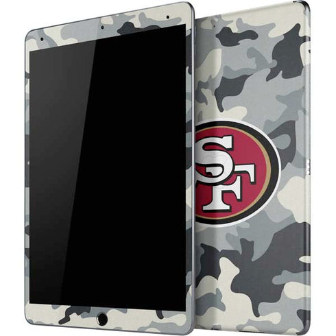 NFL San Francisco 49ers Camo iPad Skins