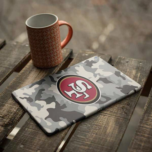 NFL San Francisco 49ers Camo iPad Skins
