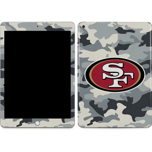 NFL San Francisco 49ers Camo Apple iPad Skin