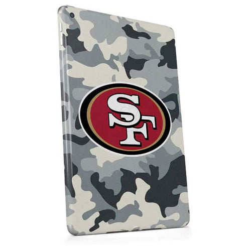 NFL San Francisco 49ers Camo Apple iPad Skin