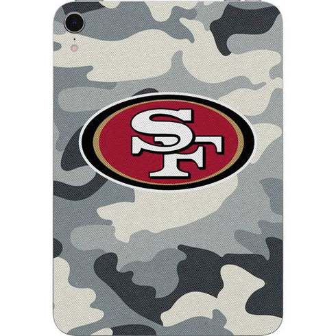 NFL San Francisco 49ers Camo Apple iPad Mini Skin