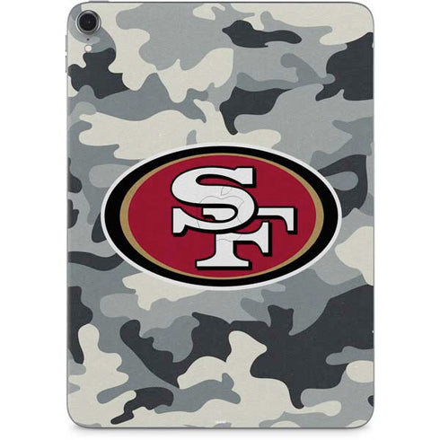 NFL San Francisco 49ers Camo Apple iPad Pro Skin