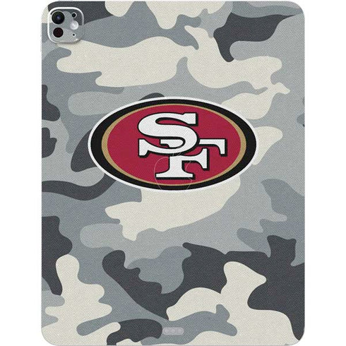 NFL San Francisco 49ers Camo iPad Pro 13in M4 (2024) Skin