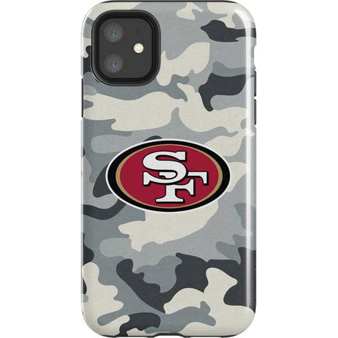 NFL San Francisco 49ers Camo iPhone 11 Impact Case