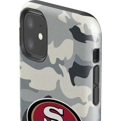 NFL San Francisco 49ers Camo iPhone 11 Impact Case