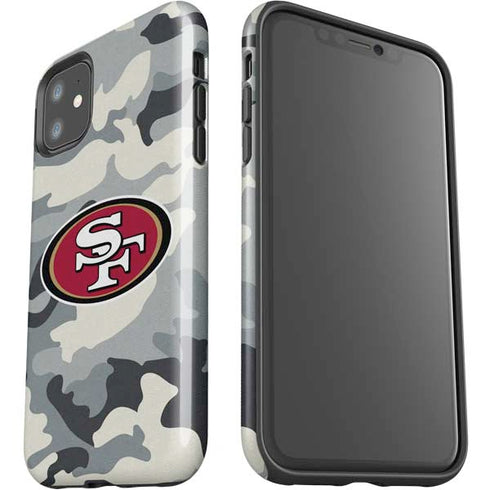 NFL San Francisco 49ers Camo iPhone 11 Impact Case