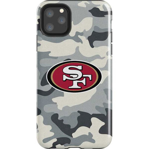 NFL San Francisco 49ers Camo iPhone 11 Pro Max Impact Case