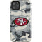 NFL San Francisco 49ers Camo iPhone Cases