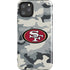 NFL San Francisco 49ers Camo iPhone Cases