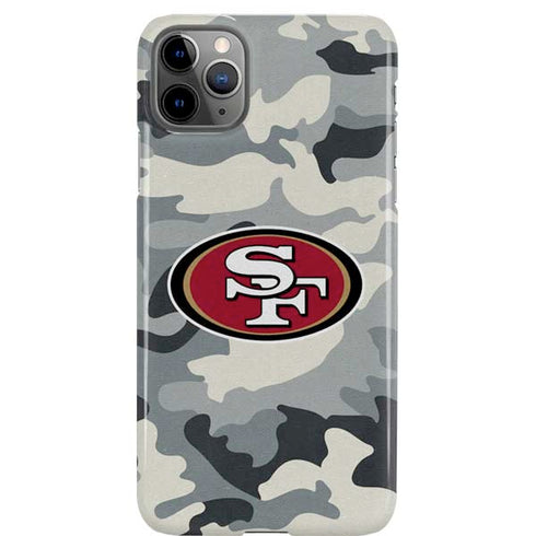 NFL San Francisco 49ers Camo iPhone 11 Pro Max Lite Case