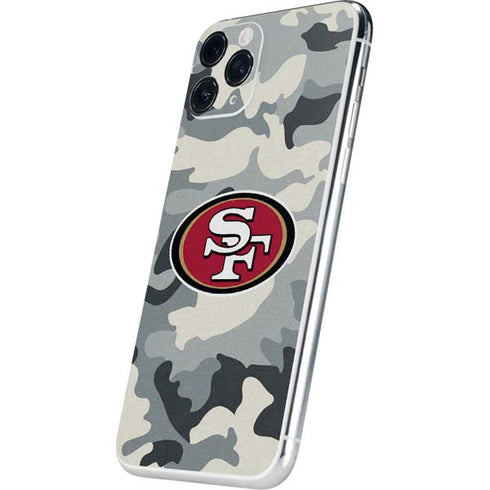 NFL San Francisco 49ers Camo iPhone 11 Pro Skin