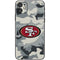 NFL San Francisco 49ers Camo iPhone 11 Skin