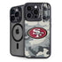 NFL San Francisco 49ers Camo iPhone 14 Pro Max Kickstand Case