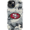NFL San Francisco 49ers Camo iPhone 15 Impact Case