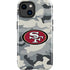 NFL San Francisco 49ers Camo iPhone 15 Impact Case