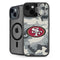 NFL San Francisco 49ers Camo iPhone 15 Kickstand Case