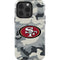 NFL San Francisco 49ers Camo iPhone 15 Pro Impact Case