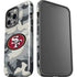 NFL San Francisco 49ers Camo iPhone 15 Pro Impact Case