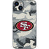 NFL San Francisco 49ers Camo iPhone 15 Skin