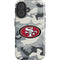 NFL San Francisco 49ers Camo iPhone 16 Impact Case