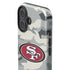 NFL San Francisco 49ers Camo iPhone 16 Plus Impact Case
