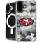 NFL San Francisco 49ers Camo iPhone 16 Plus MagSafe Case