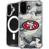NFL San Francisco 49ers Camo iPhone 16 Plus MagSafe Case