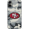 NFL San Francisco 49ers Camo iPhone 16 Plus Skin