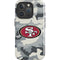 NFL San Francisco 49ers Camo iPhone 16 Pro Impact Case