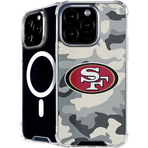 NFL San Francisco 49ers Camo iPhone 16 Pro MagSafe Case