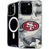 NFL San Francisco 49ers Camo iPhone 16 Pro MagSafe Case