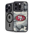 NFL San Francisco 49ers Camo iPhone 16 Pro Max Kickstand Case