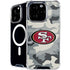 NFL San Francisco 49ers Camo iPhone 16 Pro Max MagSafe Case