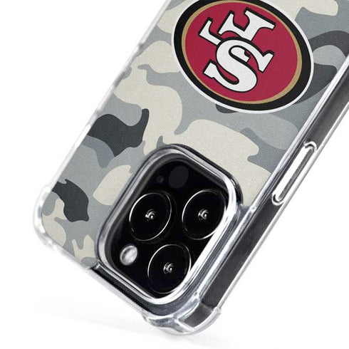 NFL San Francisco 49ers Camo iPhone 16 Pro Max MagSafe Case