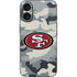 NFL San Francisco 49ers Camo iPhone 16 Skin