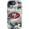 NFL San Francisco 49ers Camo iPhone 16e Impact Case