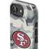 NFL San Francisco 49ers Camo iPhone 16e Impact Case
