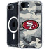 NFL San Francisco 49ers Camo iPhone 16e MagSafe Case