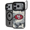 NFL San Francisco 49ers Camo iPhone 18 Pro Max Kickstand Case