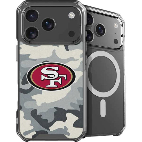 NFL San Francisco 49ers Camo iPhone 18 Pro Max MagSafe Case