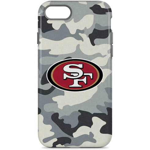 NFL San Francisco 49ers Camo iPhone 7 Pro Case