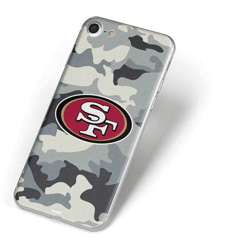 NFL San Francisco 49ers Camo iPhone 8 Skin