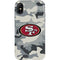 NFL San Francisco 49ers Camo iPhone X Pro Case