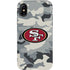 NFL San Francisco 49ers Camo iPhone X Pro Case